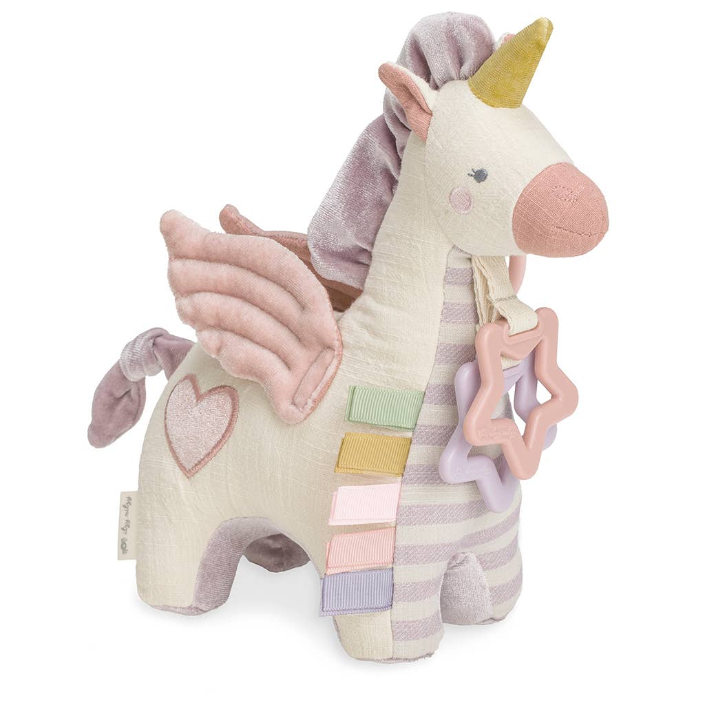 Itzy Ritzy - Link & Love™ Pegasus Activity Plush with Teether Toy