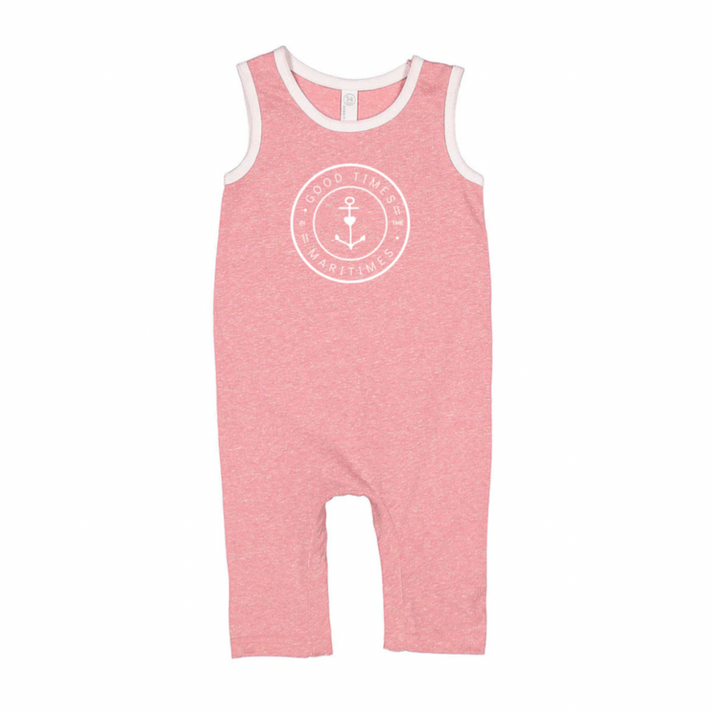 The Good Anchor - Baby Good Times in the Maritimes Baby Tank Romper