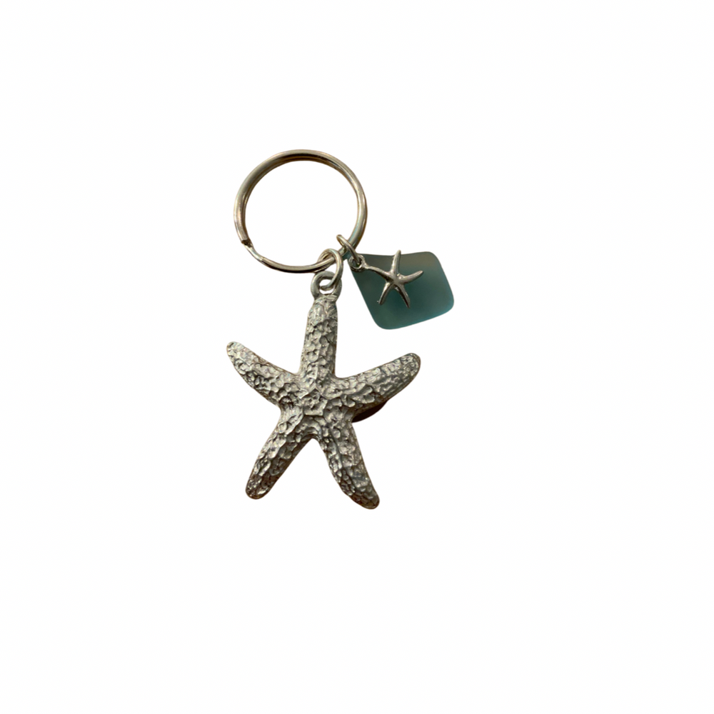 Starfish Keychain - Basic Spirit - NS Pewter