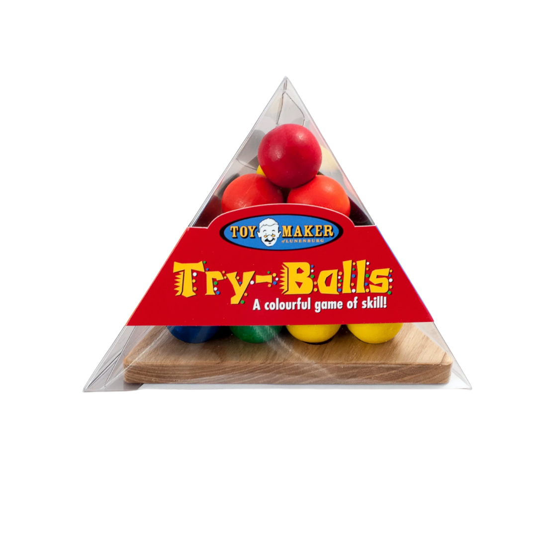Try Balls - Wooden Brain Teasers