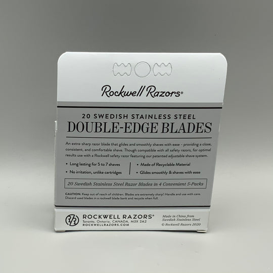 Double edge razor blades