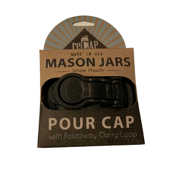 ReCap mason pour/shaker lid