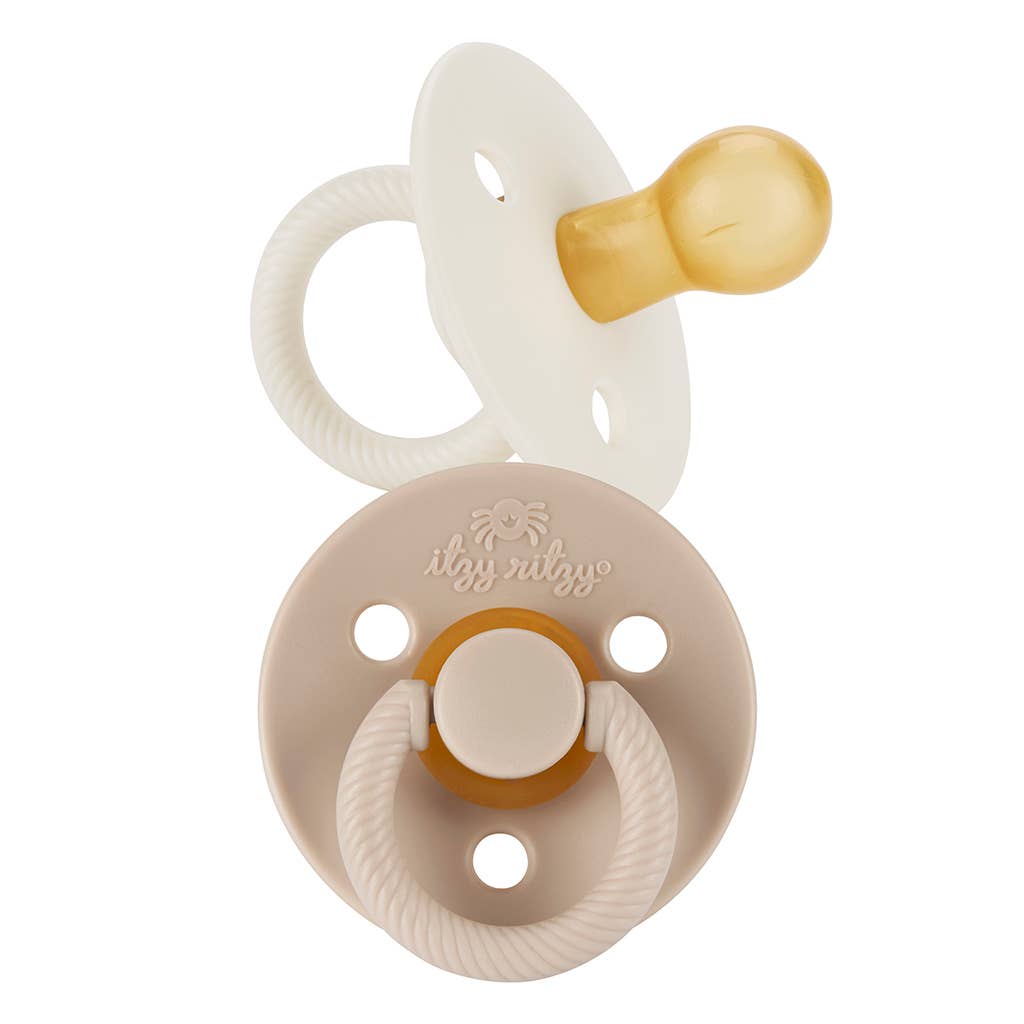 Itzy Ritzy - NEW Itzy Soother™ Neutral Natural Rubber Pacifier Sets